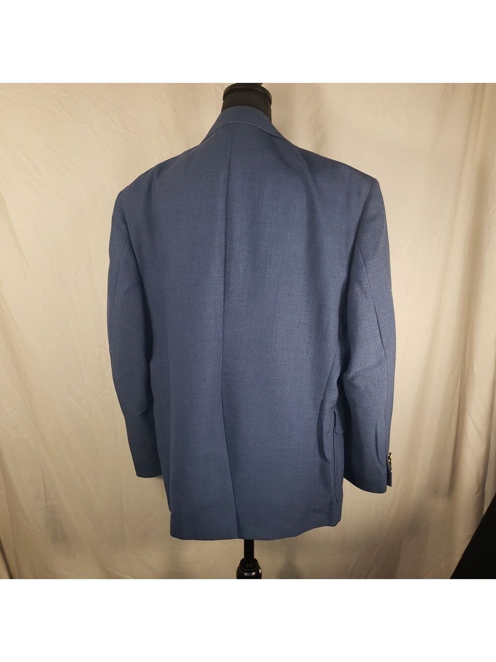 LaCrosse Royal Blue Blazer with Gold Accents - 44S - Picture 4 of 6